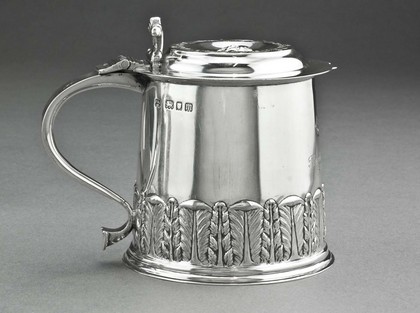 Silver Merchant Taylors Miniature Tankard - 600th Anniversary